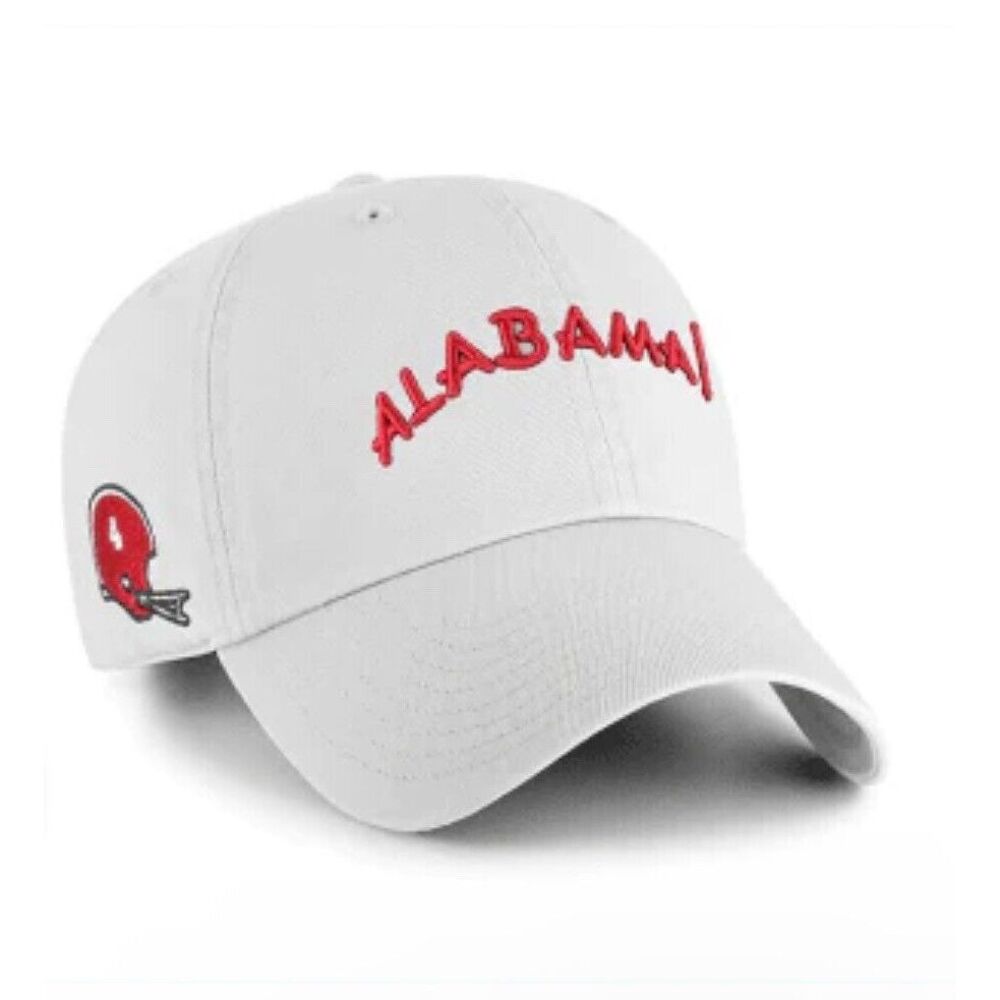 Alabama Crimson Tide - H-Champs Gray Script Side Clean Up Hat, 47 Brand‎